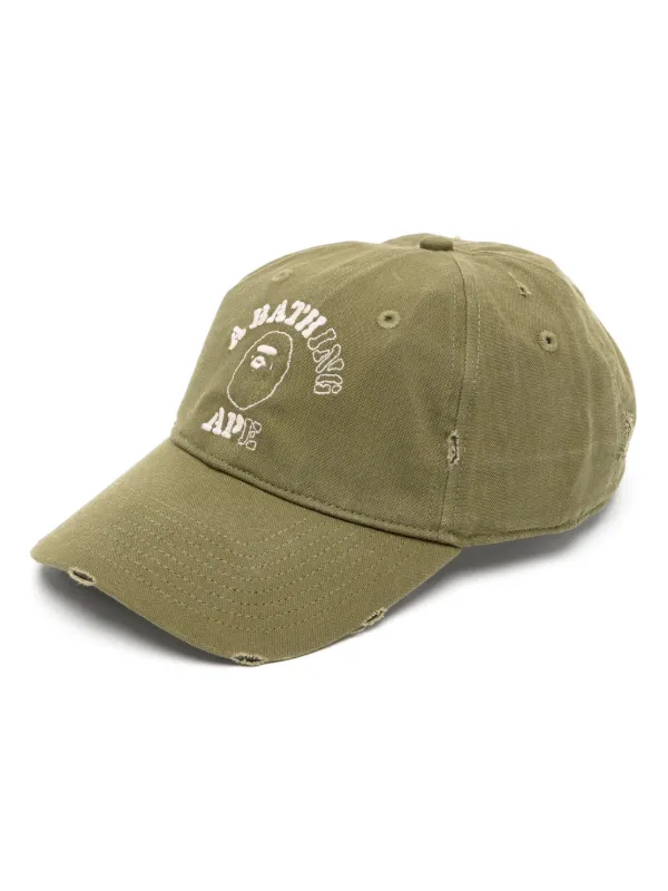 A BATHING APE BAPE STA Terry Cap men Cotton One Size Green