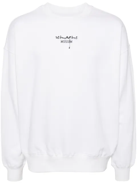 Musium Div. sudadera con estampado gráfico