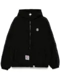 AAPE BY *A BATHING APE® Moonface logo padded jacket - Black