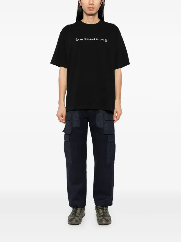 A BATHING APE® ロゴ Tシャツ | ブラック | FARFETCH JP