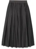 b+ab elasticated waistband pleated skirt - Grey