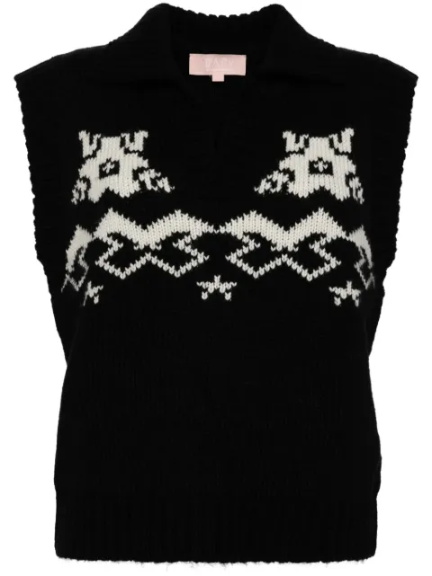BAPY BY *A BATHING APE® intarsia knitted vest