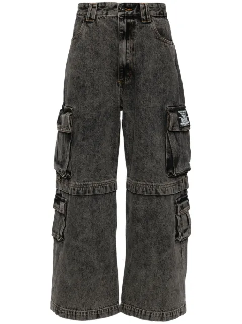 Musium Div. pantalon cargo à patch logo