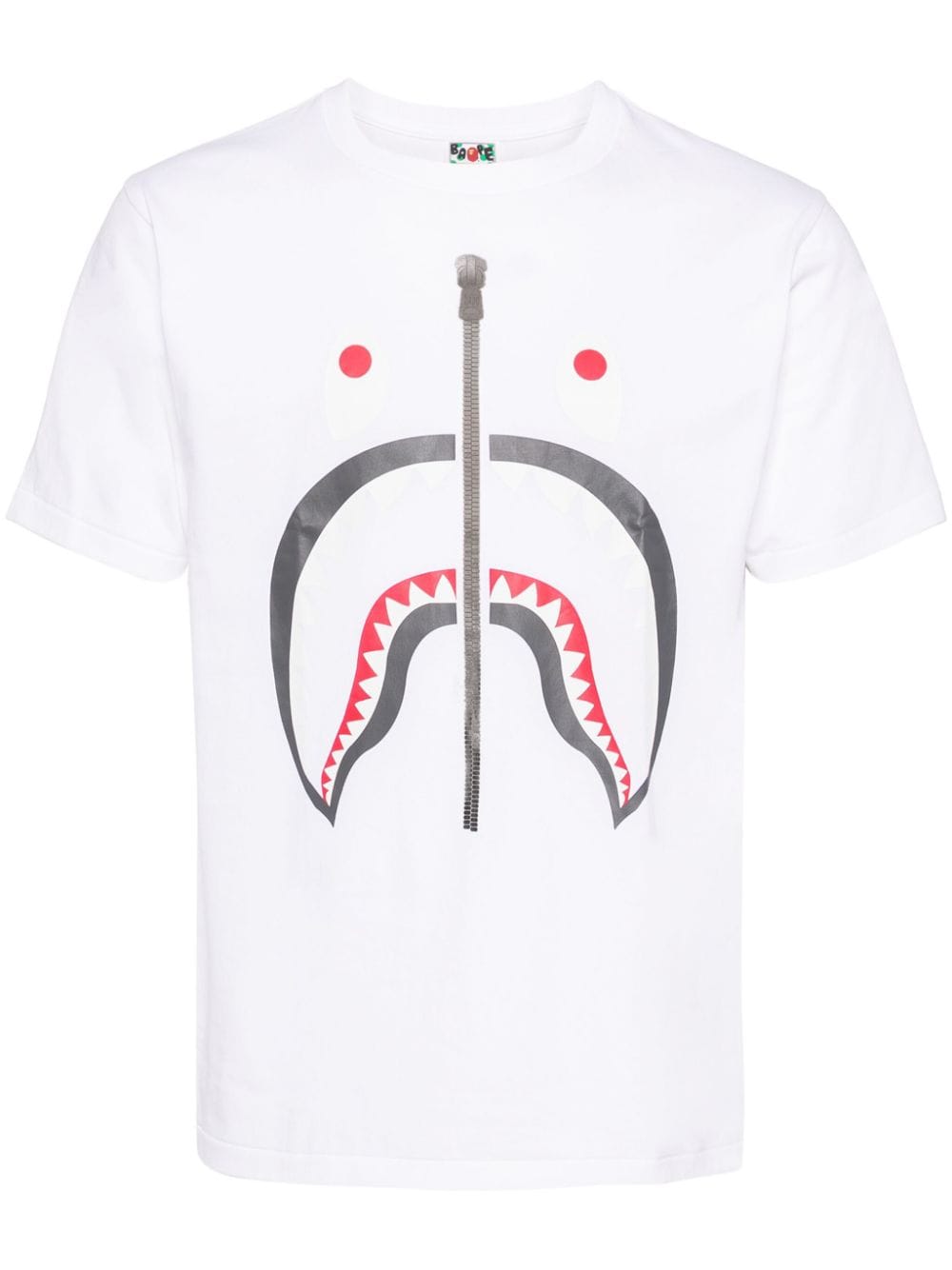 Shop A Bathing Ape Shark T-shirt In White