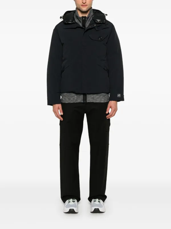 C.P. COMPANY MICRO-M ダウンジャケット ブラック C.P. Company Micro-M ジャケット | ブルー | FARFETCH JP