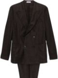 Boglioli double-breasted suit - Brown