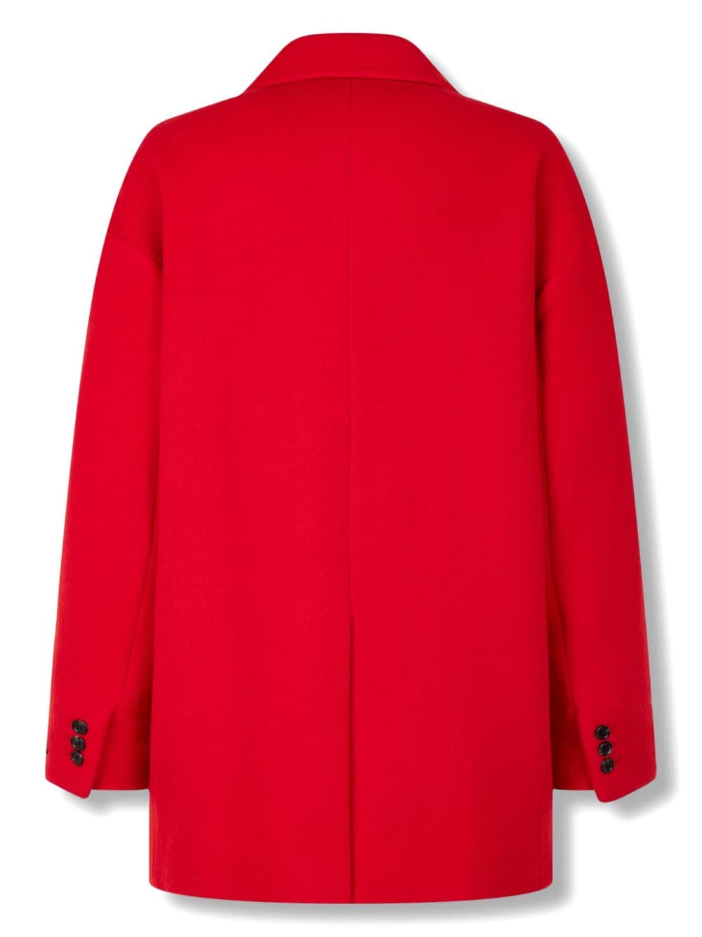 STUDIO TOMBOY Blazer met enkele rij knopen - Rood