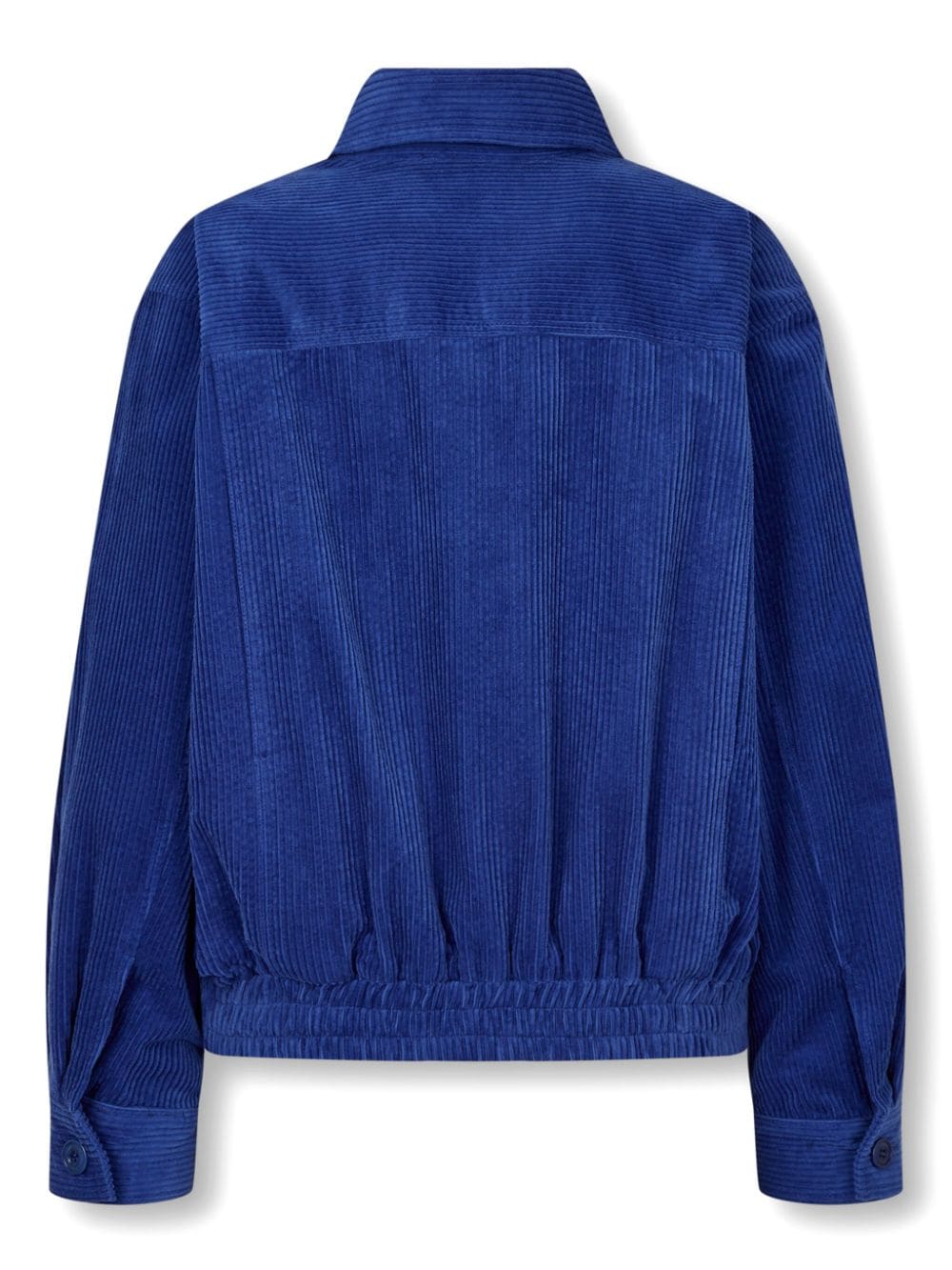 Shop Studio Tomboy Corduroy Bomber Jacket In Blue