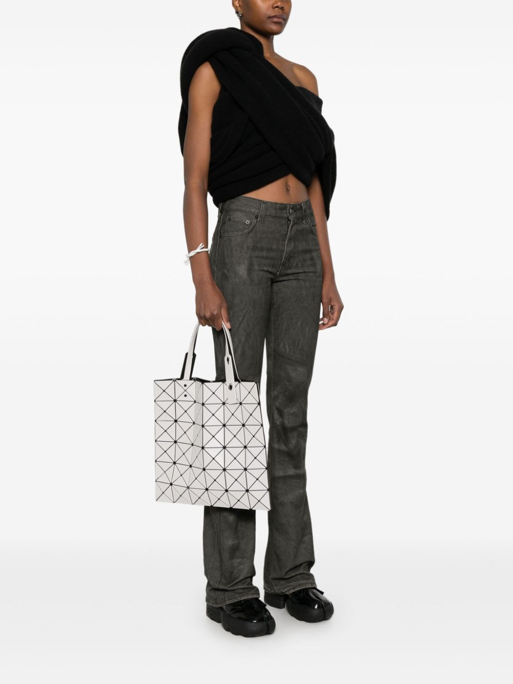 Bao Bao Issey Miyake Lucent matte shopper - Grijs