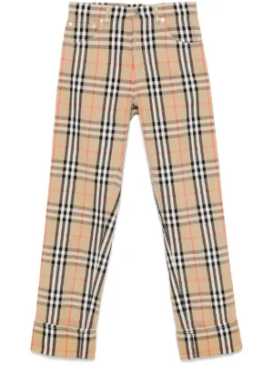 Pantalones burberry para hombre precio sale