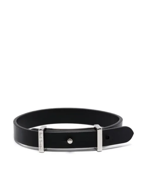 Bracelet en cuir à motifs gravés - Paul Smith - Modalova