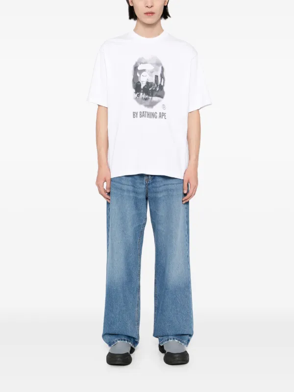 A BATHING APE® ロゴ Tシャツ | ホワイト | FARFETCH JP