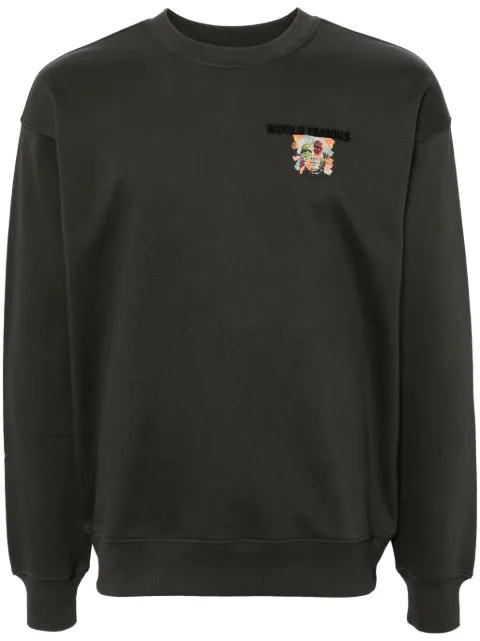 Musium Div. graphic patch sweatshirt