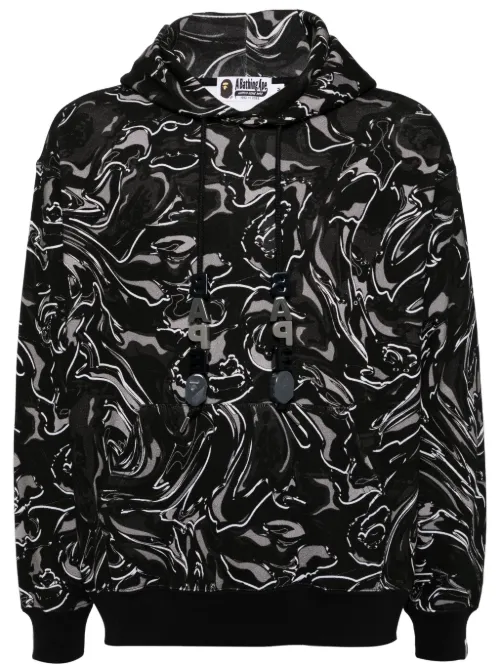 Hoodie à imprimé graphique - A BATHING APE® - Modalova