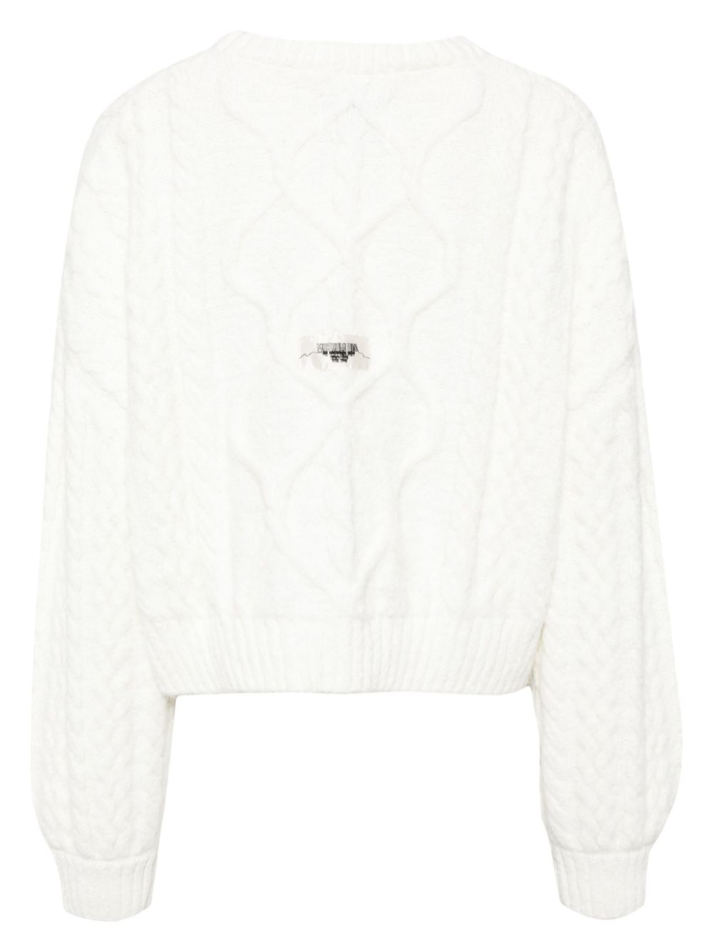 Musium Div. cable knit jumper - Neutrals