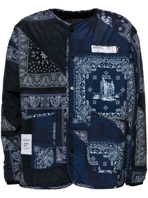 Musium Div. logo-patch jacket