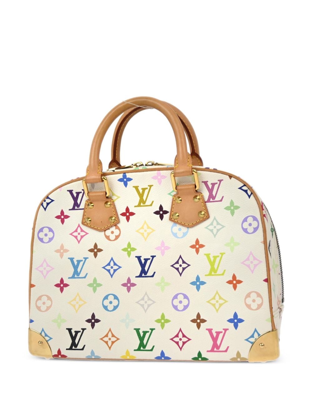 Louis Vuitton Pre-Owned x Takashi Murakami 2005 Trouville handtas - Wit