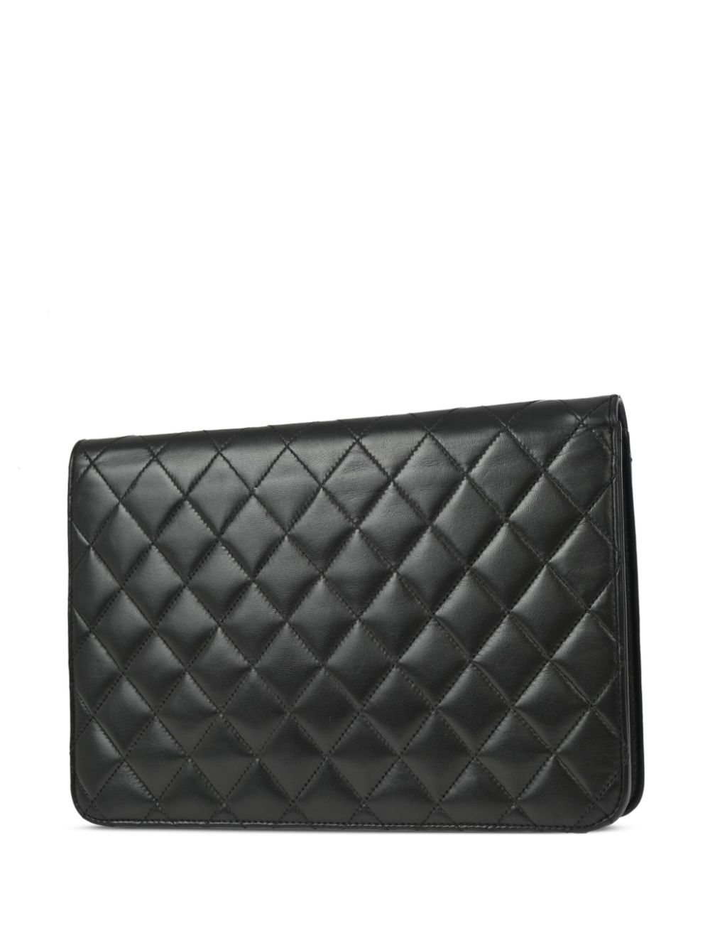 CHANEL Pre-Owned 2006 Double Flap medium schoudertas - Zwart