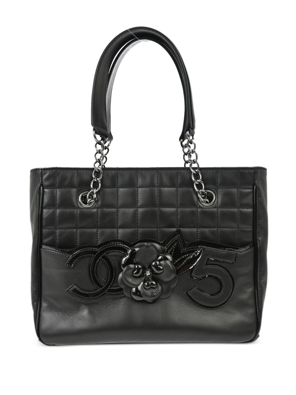 CHANEL 2006 Choco Bar Camellia tote bag Women