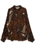 Mes Demoiselles Abyss shirt - Brown