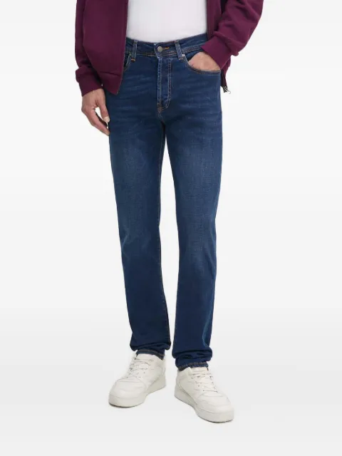 LIU JO logo-patch jeans