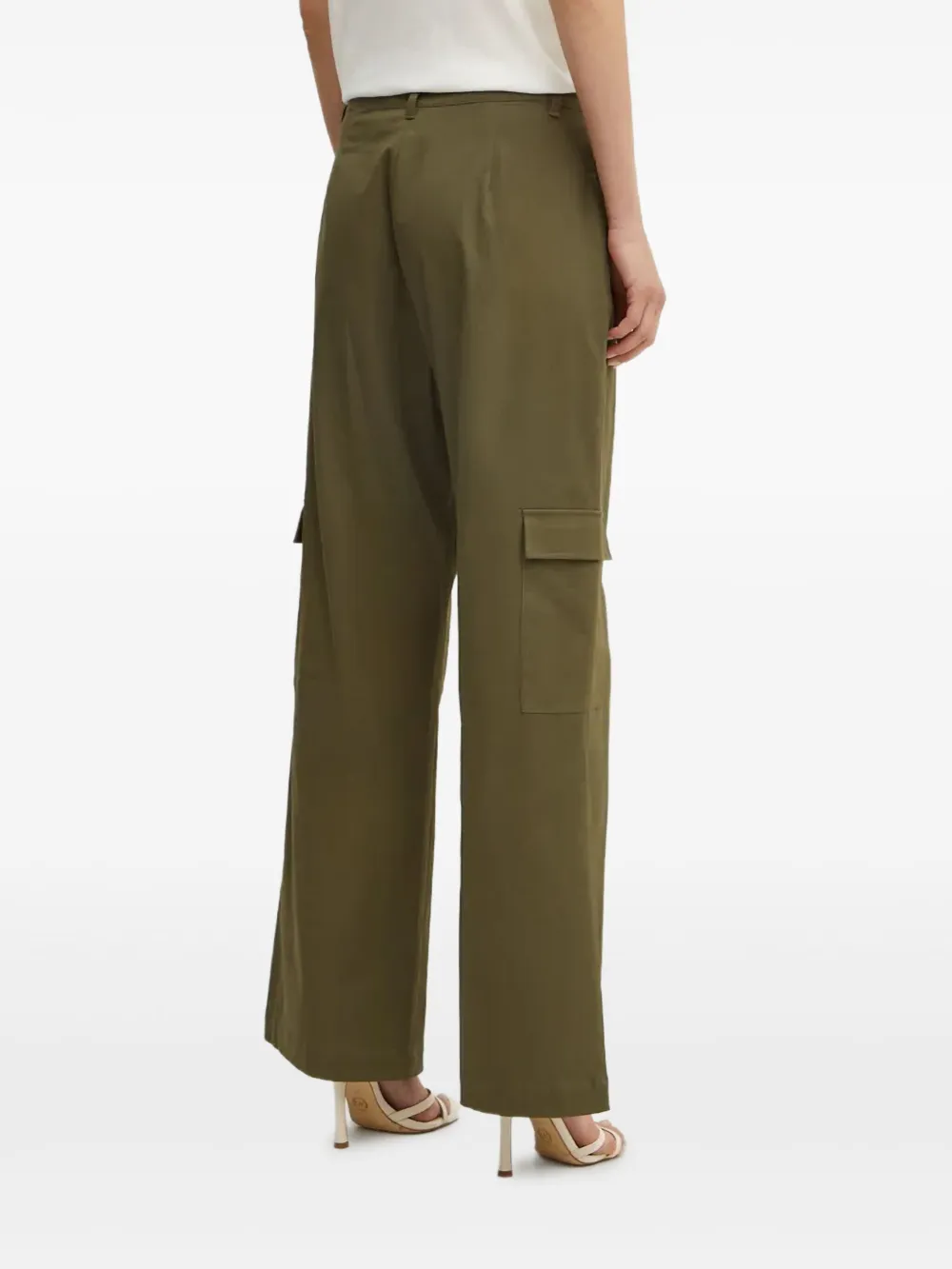 LIU JO Cargo roek met geplooide voorkant Groen