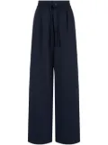 STUDIO TOMBOY elasticated-waist wide-leg trousers - Blue