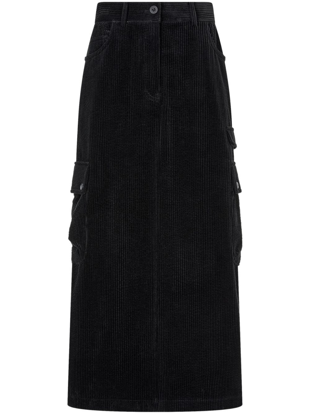 corduroy cargo skirt