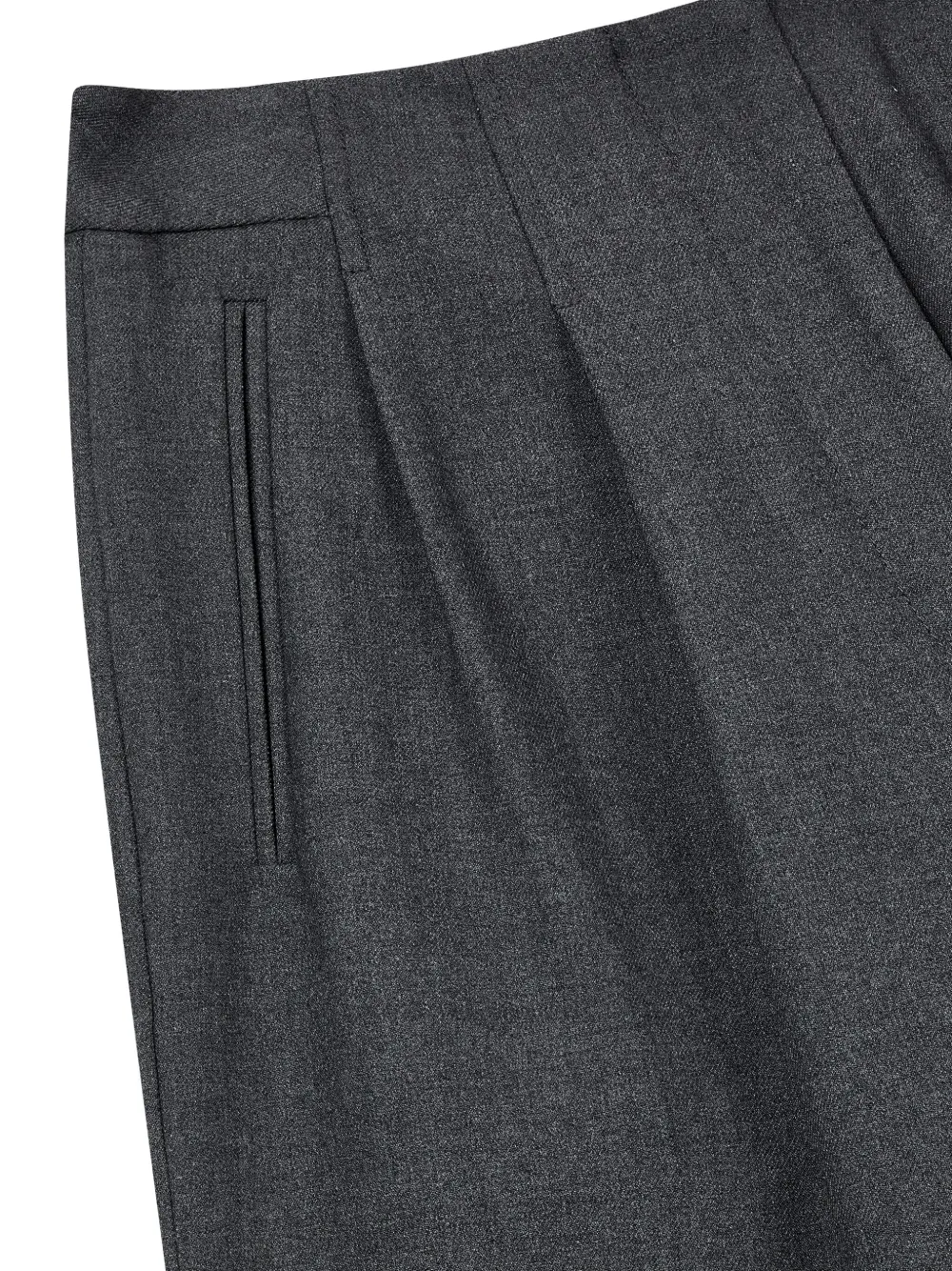 STUDIO TOMBOY Asymmetrische katoenen-broek Grijs