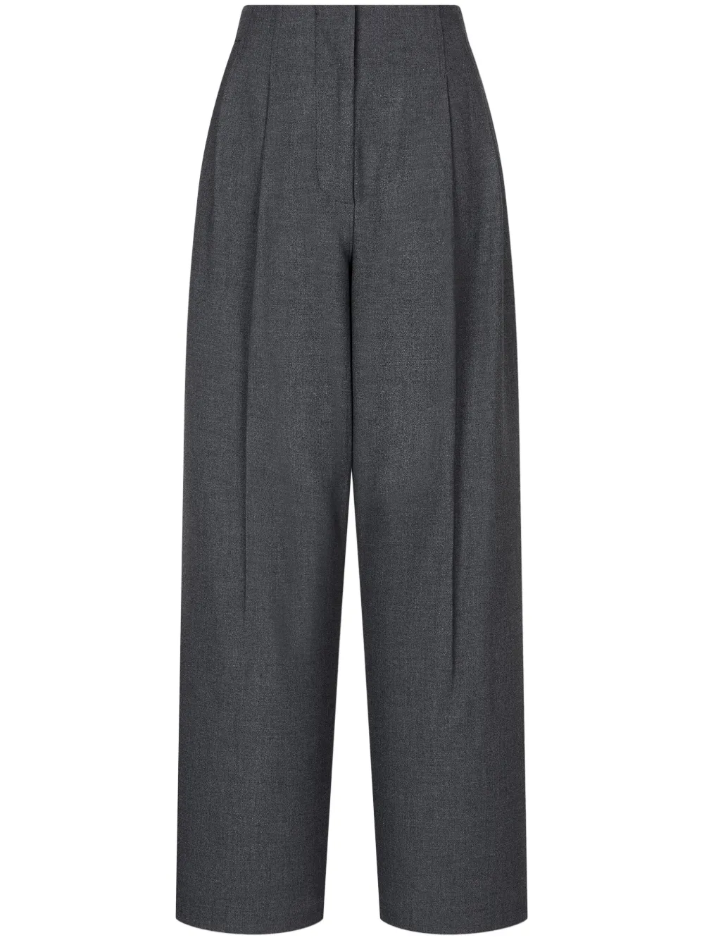 STUDIO TOMBOY Asymmetrische katoenen-broek Grijs