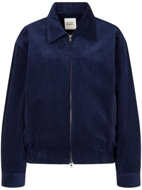STUDIO TOMBOY chamarra bomber de pana