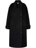 STUDIO TOMBOY double-breasted coat - Black