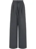 STUDIO TOMBOY elasticated-waist wide-leg trousers - Grey