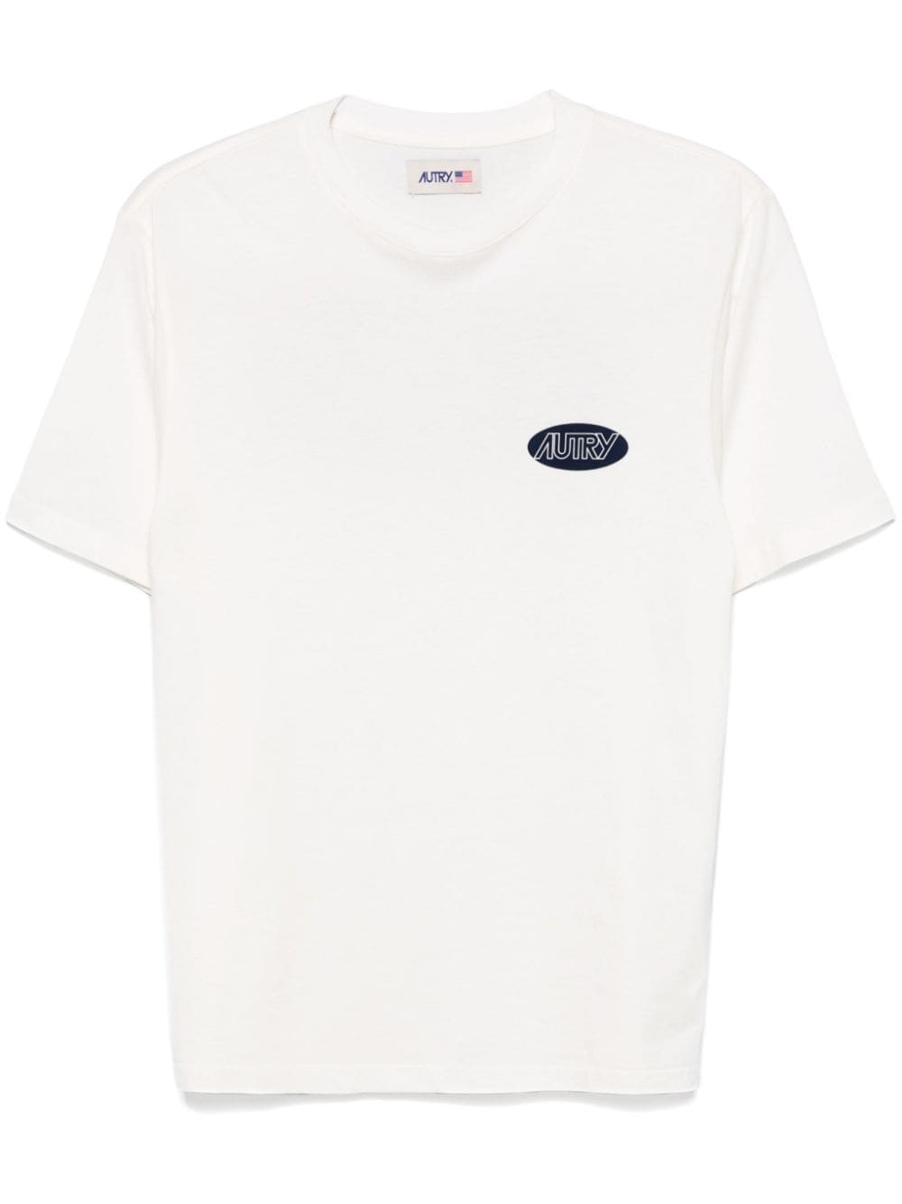 Shop Autry Logo-print T-shirt In White