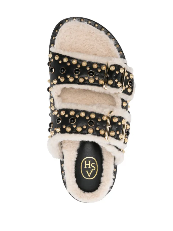 サンダル・ミュール ASH FW24 SANDAL \"UTAH BIS\" (UTAH SOFTBLACK TOFU) ASH FW24 SANDAL 