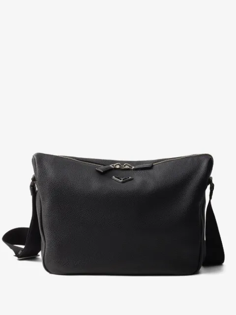 Prada medium leather shoulder bag