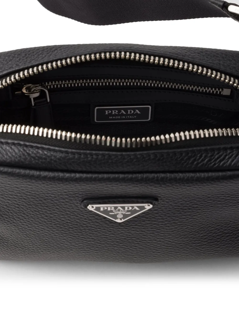 Brique leather bag