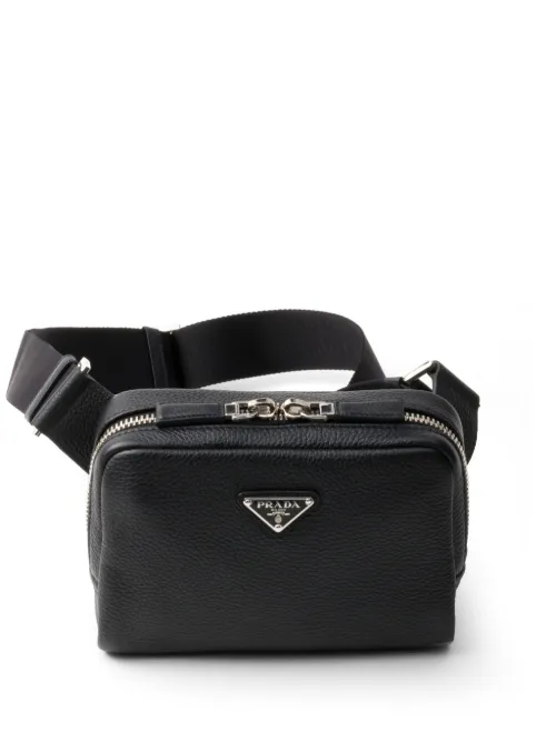 Sac Brique en cuir Saffiano - Prada - Modalova