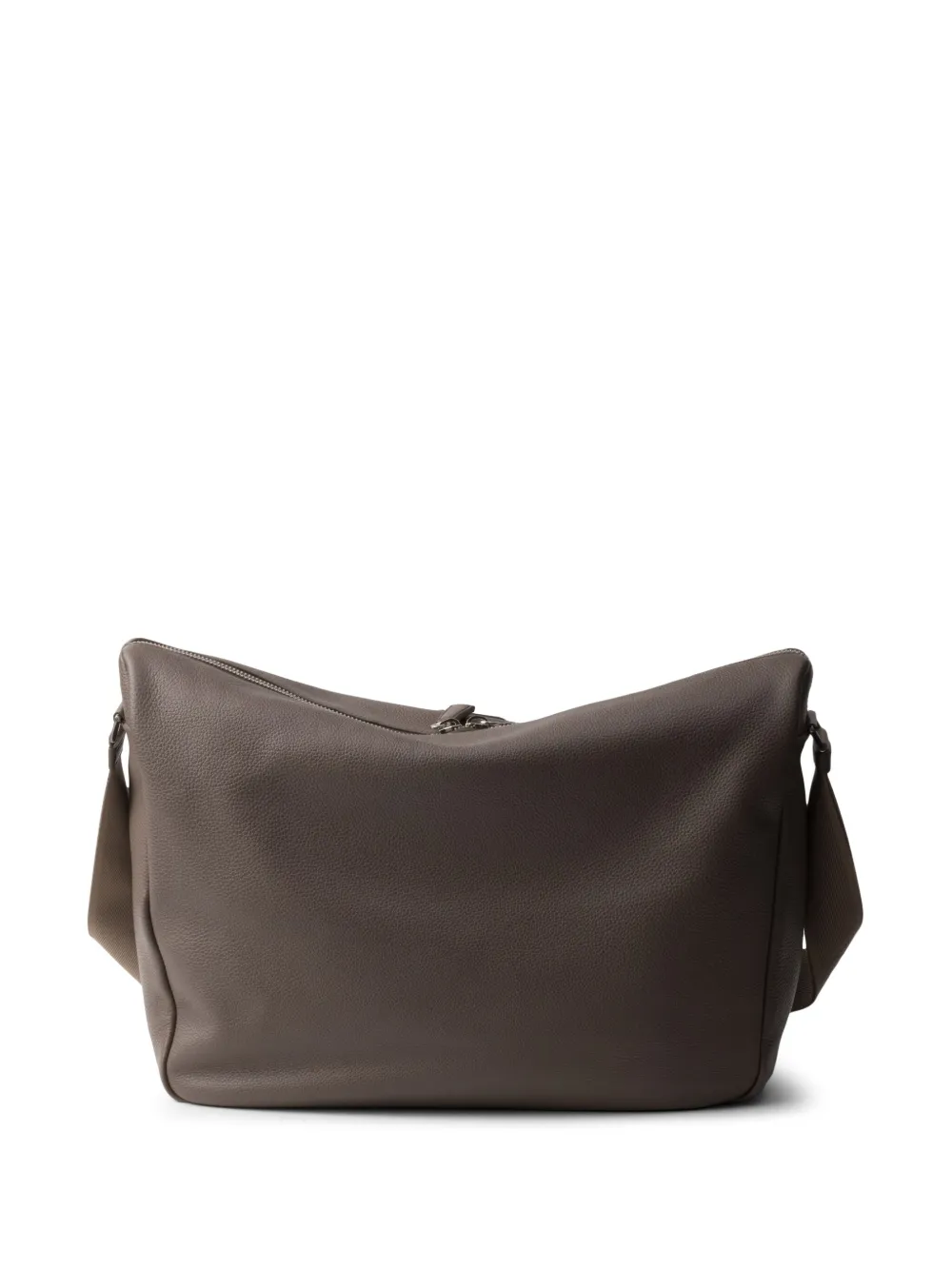 Prada Leren schoudertas Grijs