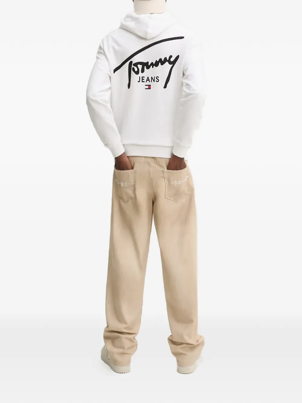 NAKED WOLFE Signature baggy jeans | White | Image 1