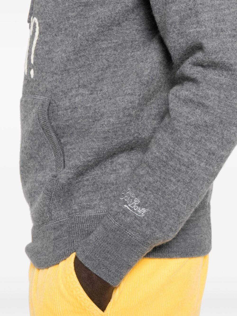 Shop Mc2 Saint Barth Jake Hoodie In Grey