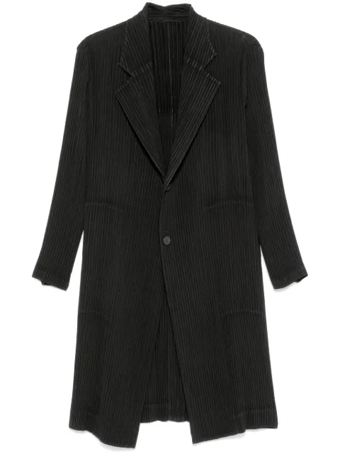 Issey Miyake abrigo Hatching Pleats
