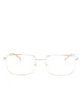 Gucci Eyewear rectangle-frame glasses - Gold