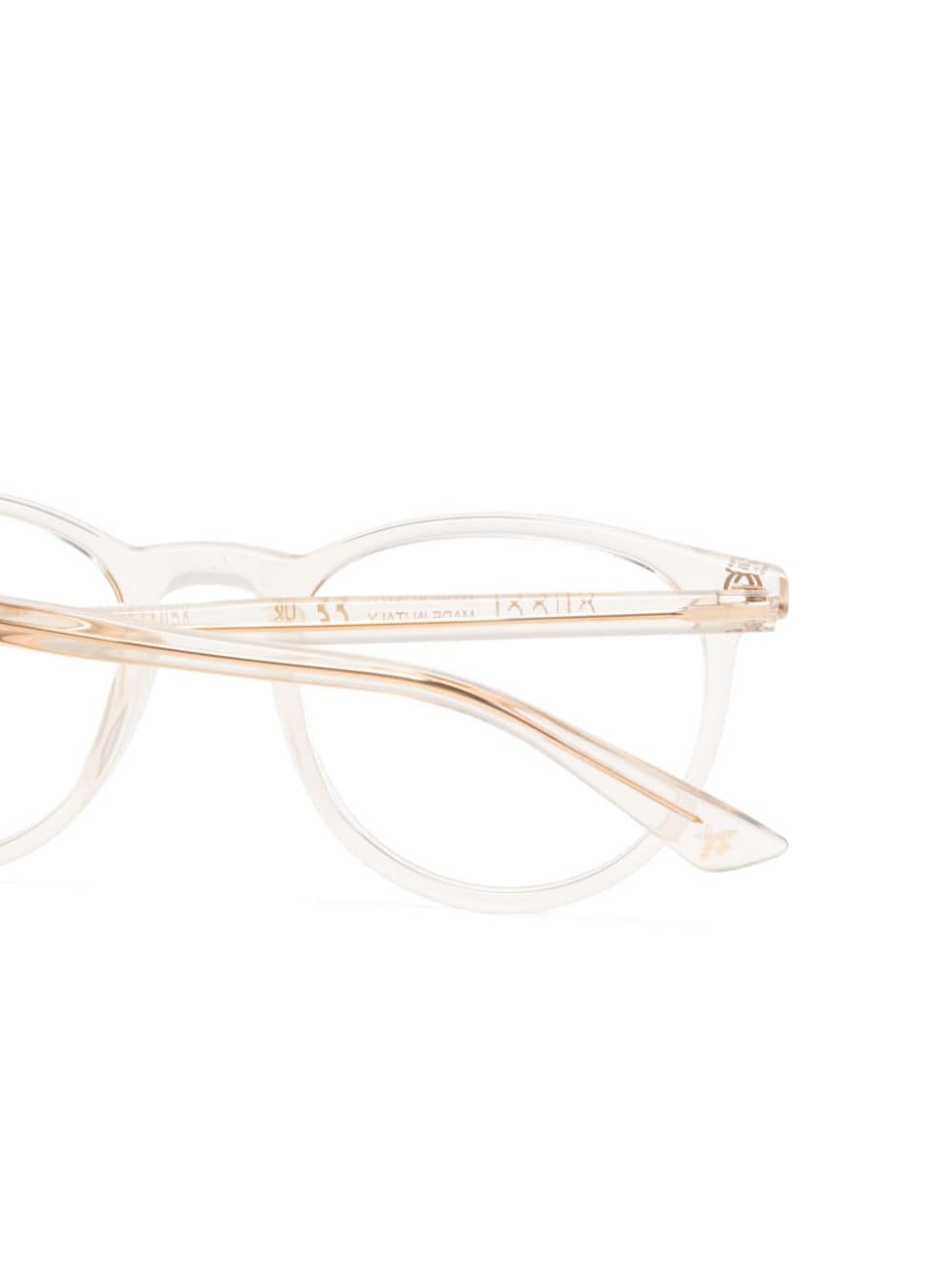 Shop Gucci Pantos-frame Glasses In White