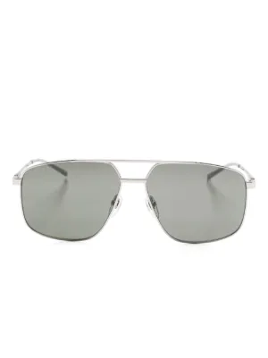 Prada Linea Rossa pilot-frame Sunglasses | Grey | FARFETCH
