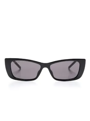 Gucci Eyewear キャットアイ サングラス | ブラック | FARFETCH JP