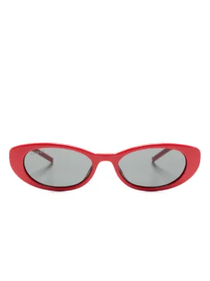 Gucci Eyewear インターロッキングG オーバルフレーム サングラス