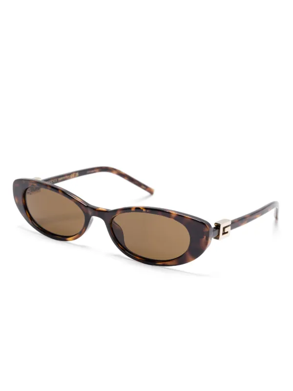 ✨美品✨GUCCI キャットアイサングラス ブラウン Gucci Eyewear キャットアイ サングラス | ブラウン | FARFETCH JP
