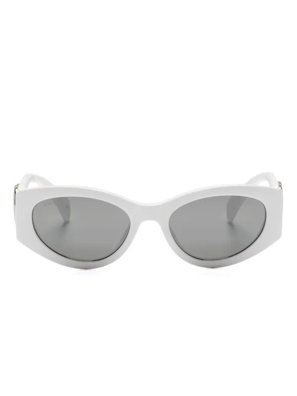 Gucci Eyewear キャットアイ サングラス | ホワイト | FARFETCH JP
