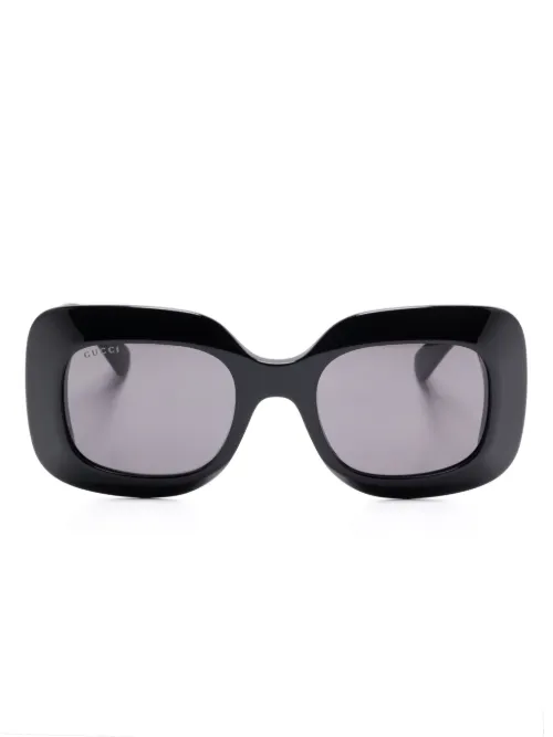 Lunettes de soleil Interlocking G - Gucci Eyewear - Modalova